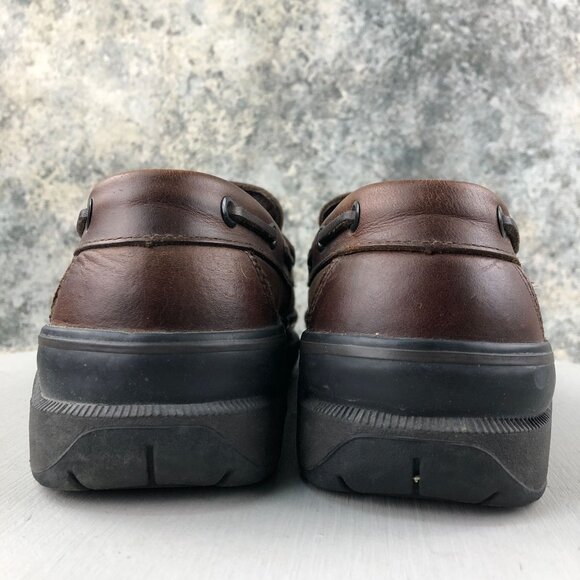 GH Bass & Co Men's Size 10.5M Ketch Brown Leather Slip On Penny Loafers - Picture 7 of 14